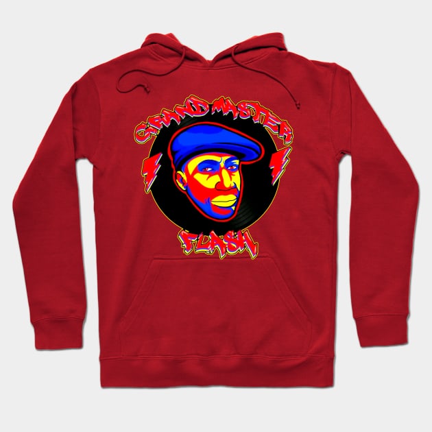 Grandmaster flash Colorful Hoodie by Stars A Born